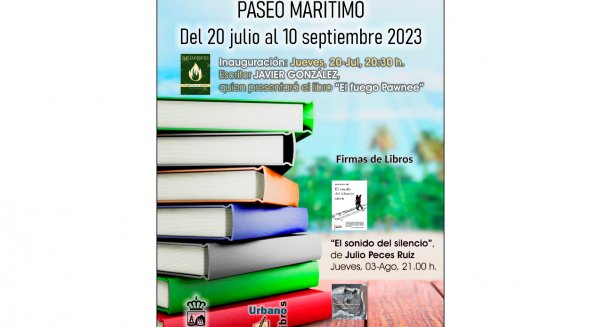 La XXVIII Feria del Libro en Verano comenzará el 20 de julio con el escritor Javier González