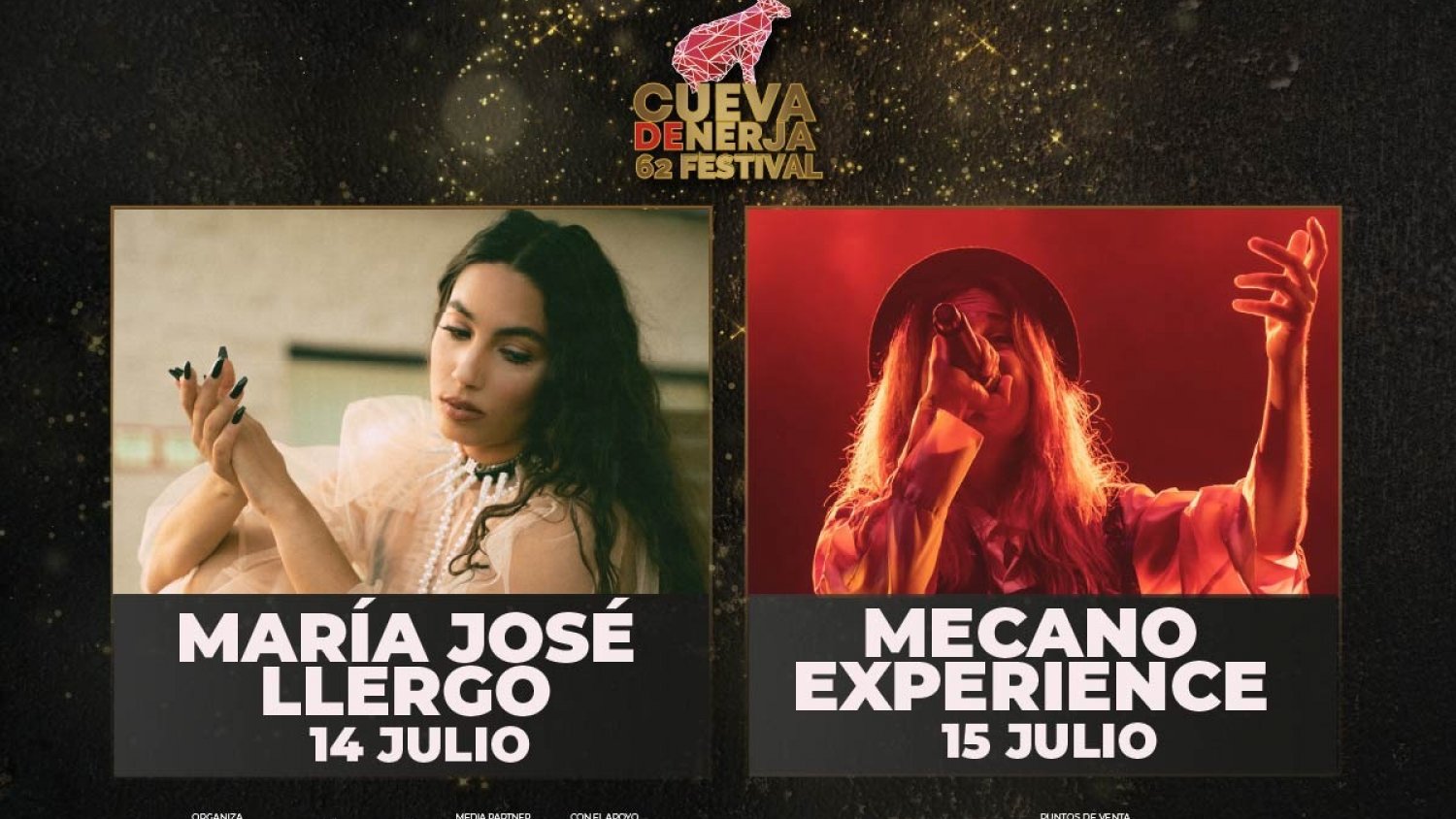 María José Llergo y Mecano Experience, la nueva cita del 62 Festival de Música Cueva de Nerja 