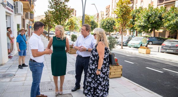 El Ayuntamiento culmina la remodelación integral de la avenida del Trapiche con la apertura al tráfico 