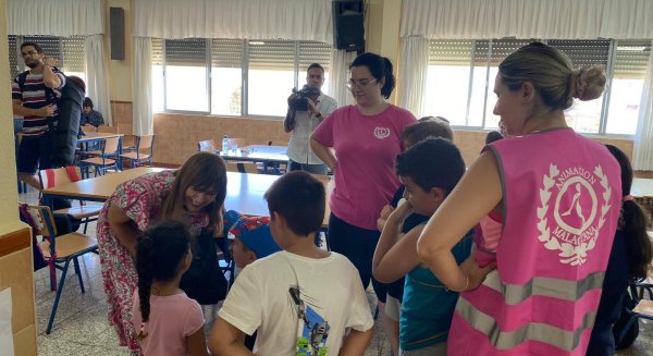 Más de 1.400 menores de zonas desfavorecidas de Málaga participan en las 25 escuelas de verano de la Junta 