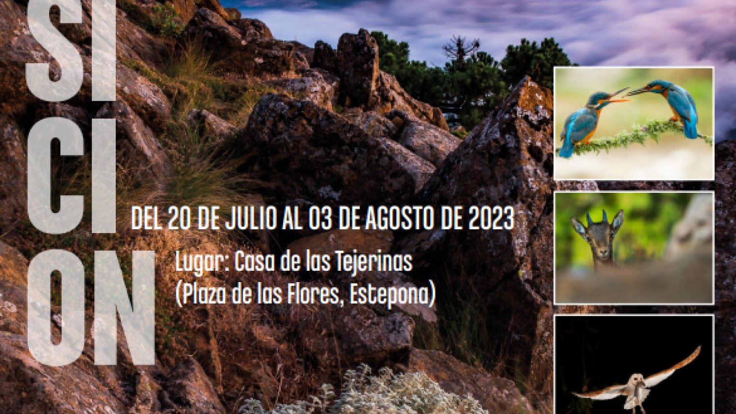 La Casa de las Tejerinas acoge la exposición fotográfica ‘Visión Natural’, dedicada a Sierra Bermeja