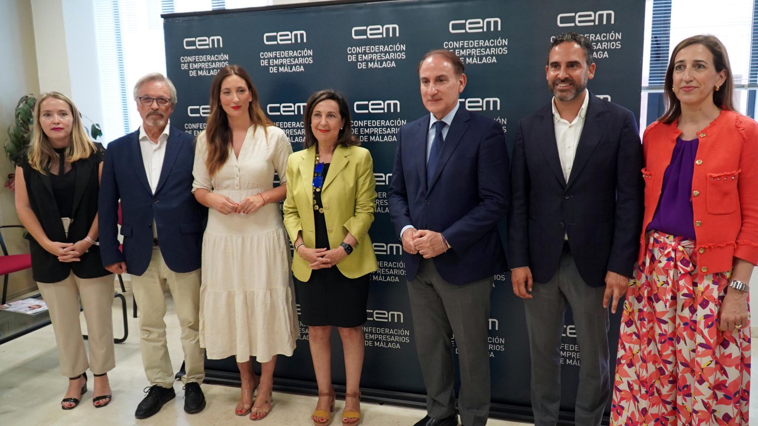 Margarita Robles: 'El empresariado cuenta con nosotros para hacer grandes a Málaga y a España'