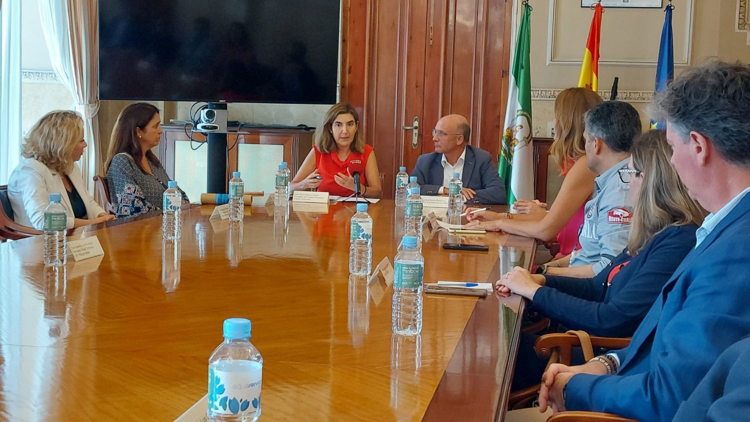 Blanco anima a las empresas del Puerto de Málaga a acudir a las ayudas de Empleo para consolidar su actividad