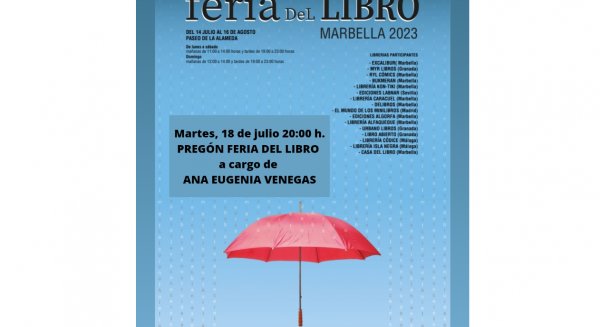 La filóloga y escritora Ana Eugenia Venegas ofrece el pregón de la Feria del Libro