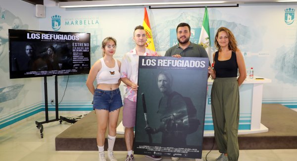 El director Alejandro Hoces estrena su cortometraje, ‘Los Refugiados’, financiado al 70% con la beca municipal Marbella Crea