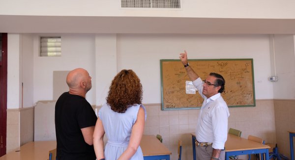 Coín avanza en la bioclimatización y energías renovables de sus centros educativos