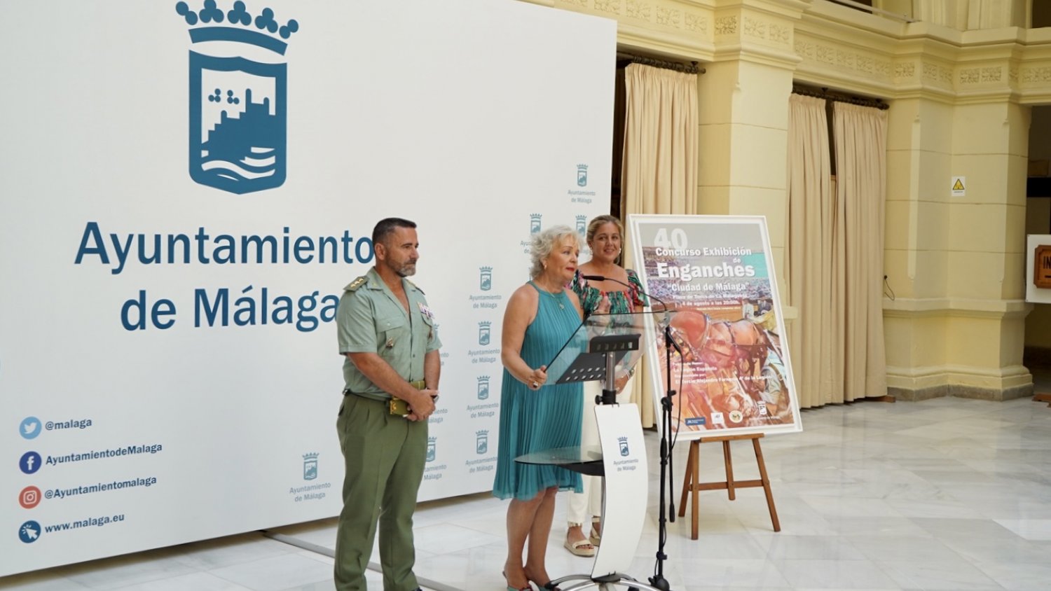 El Concurso-Exhibición de Enganches Ciudad de Málaga cumple 40 años y será apadrinado por la Legión Española