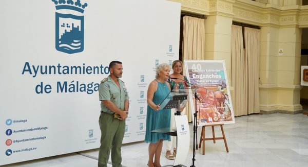 El Concurso-Exhibición de Enganches Ciudad de Málaga cumple 40 años y será apadrinado por la Legión Española