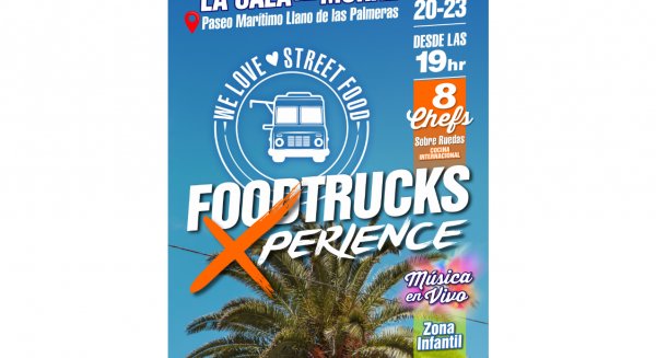 La Cala del Moral acogerá una nueva experiencia gastronómica internacional `Food Trucks´ del 20 al 23 de julio 