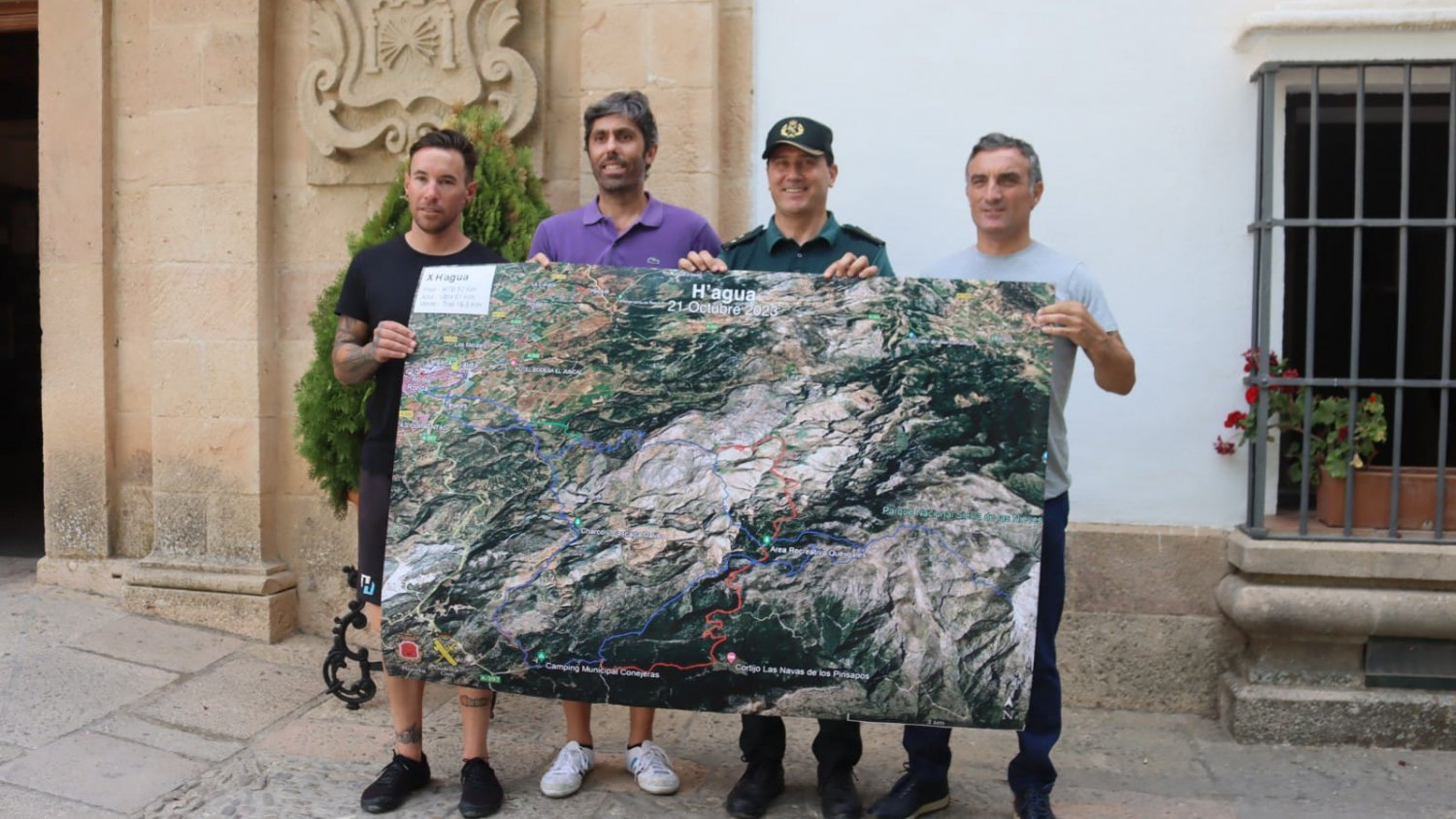 La carrera homenaje a la Guardia Civil (HAGUA) recupera su recorrido por el Parque Nacional Sierra de las Nieves 