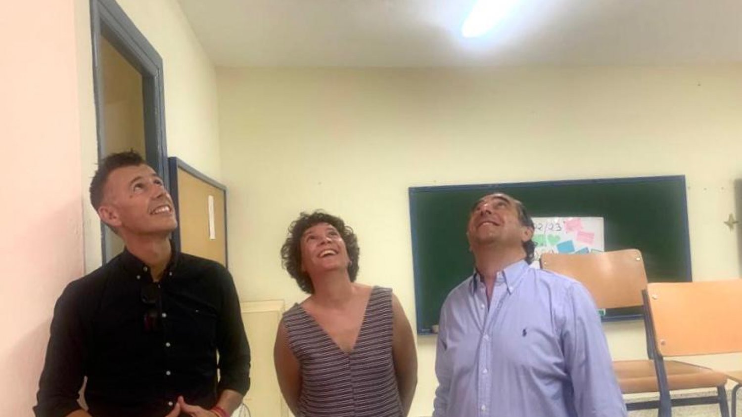 El curso escolar de Cuevas de San Marcos se podrá iniciar con normalidad al estar en su última fase las obras de bioclimatización 