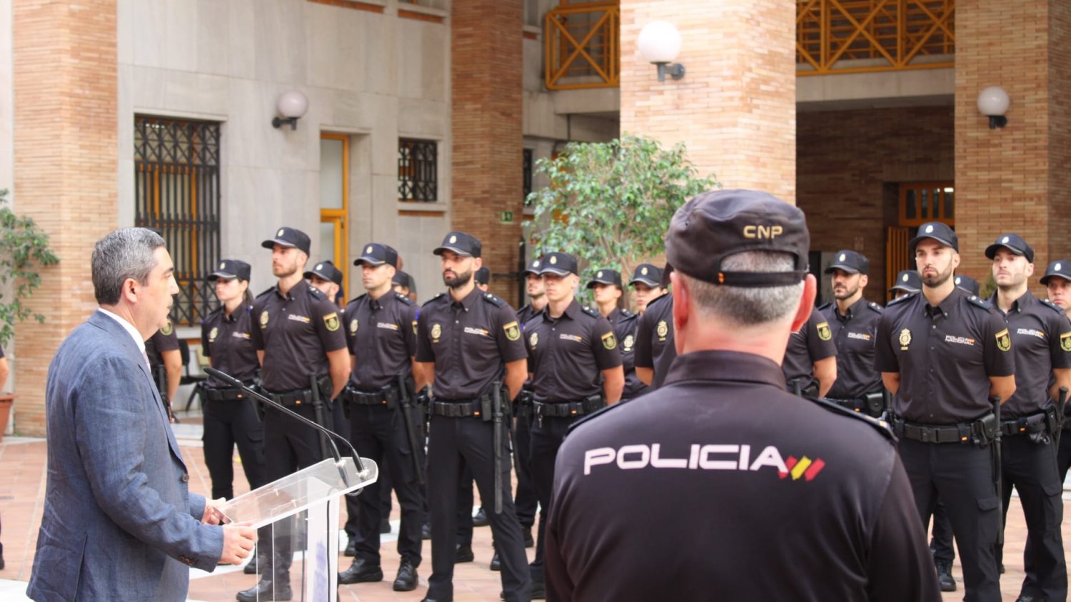 Un total de 152 policías en prácticas se incorporan a la Policía Nacional en Málaga 