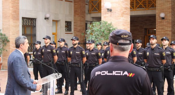 Un total de 152 policías en prácticas se incorporan a la Policía Nacional en Málaga 
