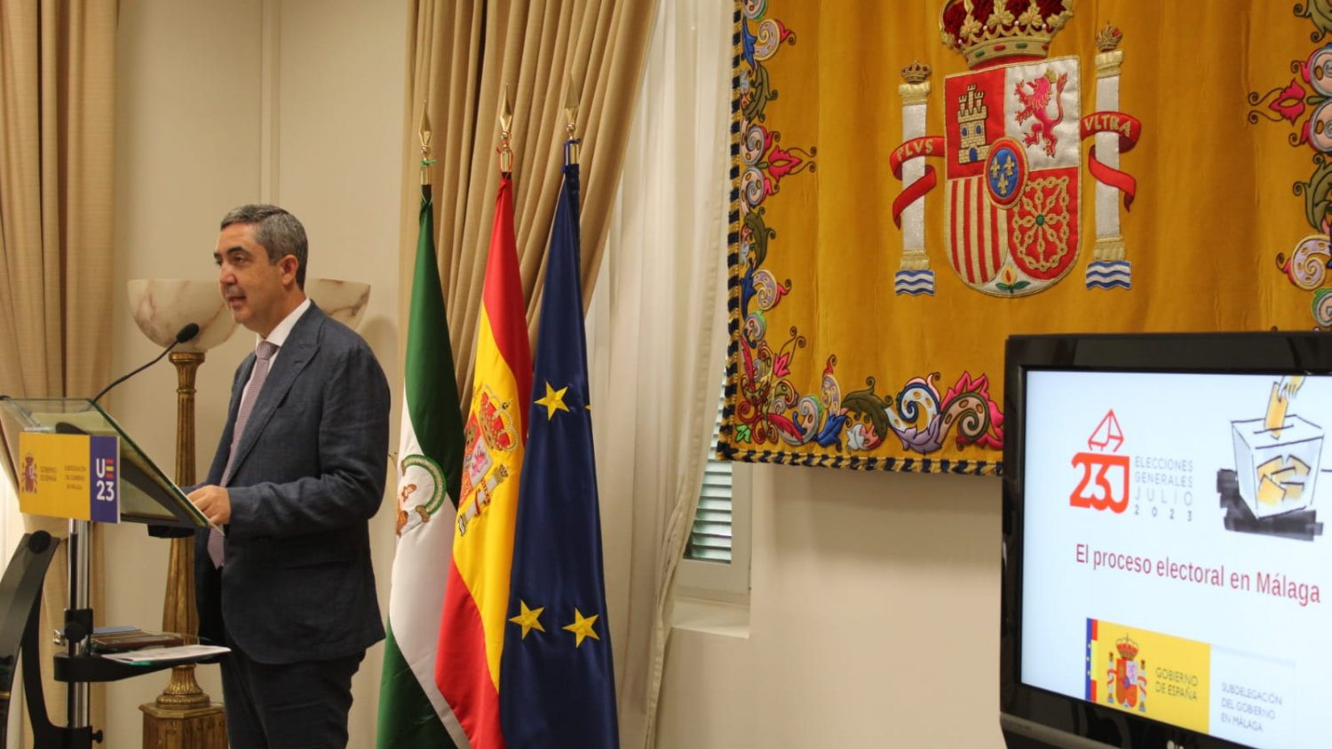 Un total de 1.239.843 electores están llamados a participar el próximo domingo en las elecciones generales en Málaga