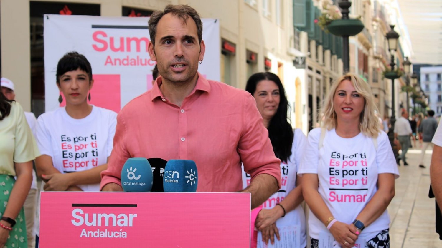 Valero llama a “ejercer el voto útil a Sumar, el voto de progreso que rompe el guion que nos quieren imponer”