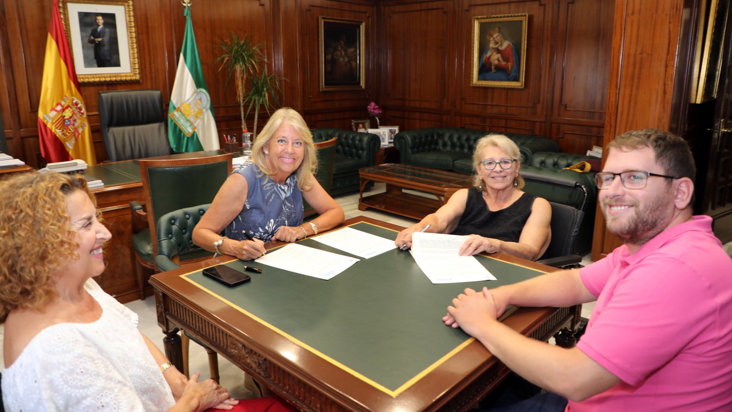 El Ayuntamiento muestra su compromiso con las personas con enfermedad mental a través de un convenio con Afesol 