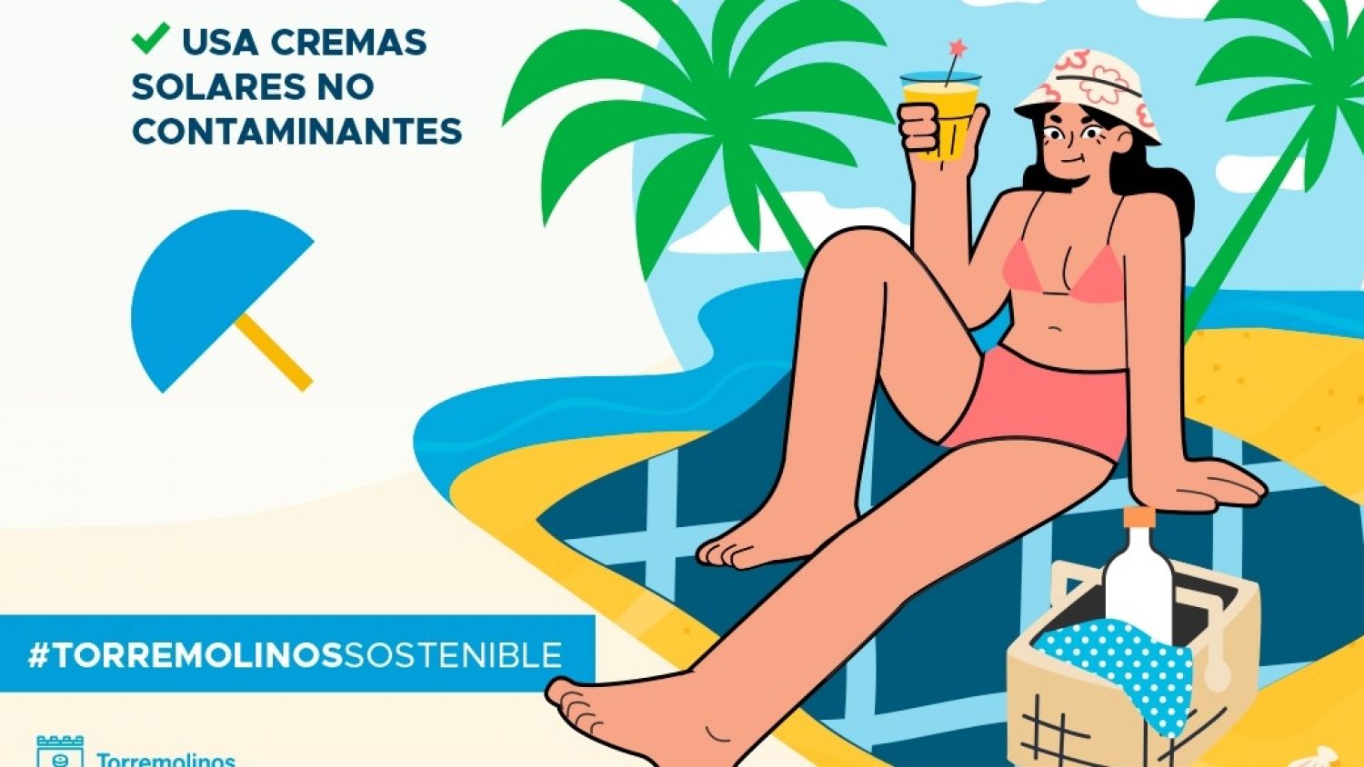 Torremolinos impulsa una campaña en la que invita a disfru-tar del municipio de manera sostenible