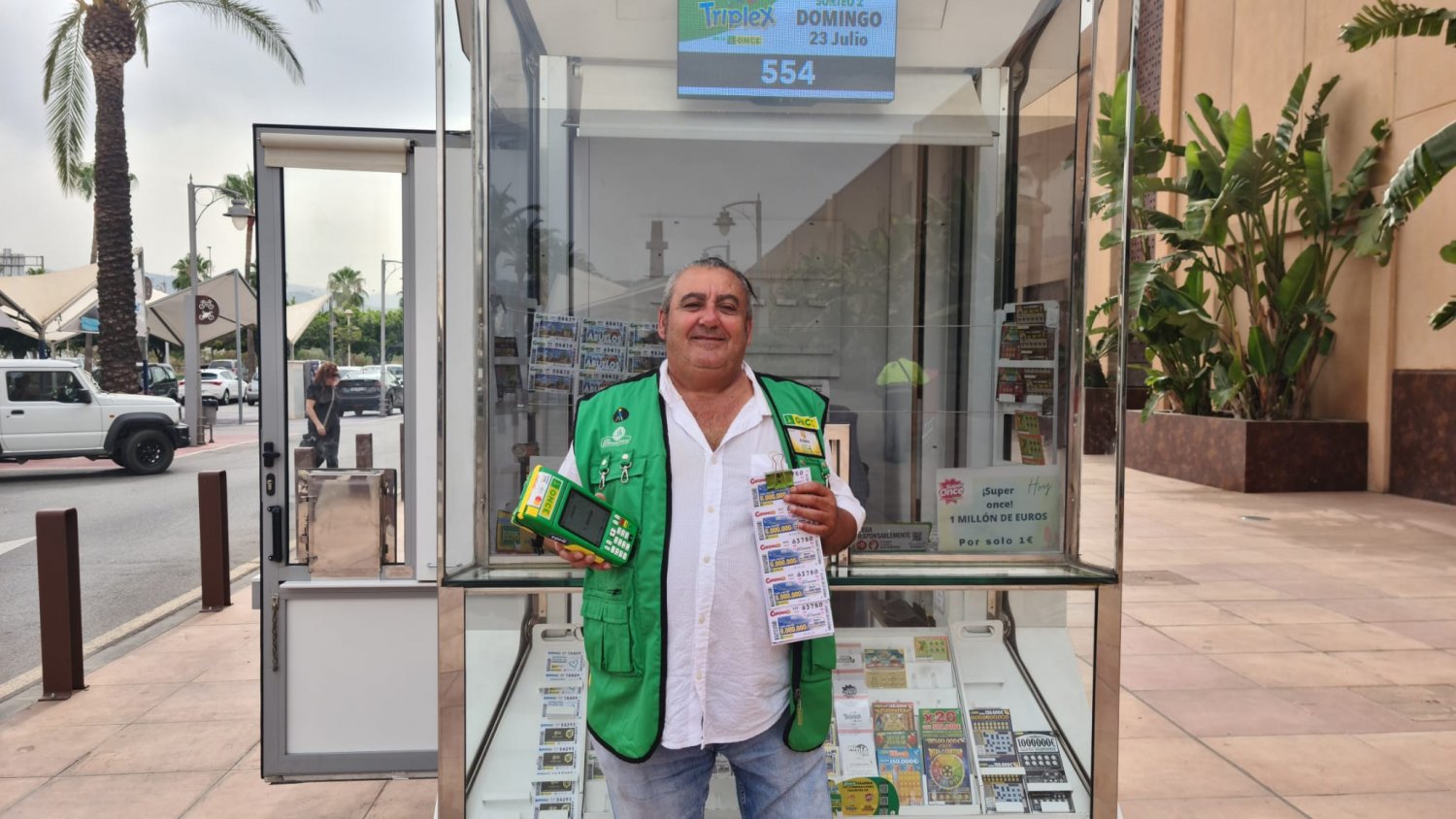 El Cuponazo de la ONCE reparte 400.000 euros en Vélez-Málaga y 80.000 en Málaga
