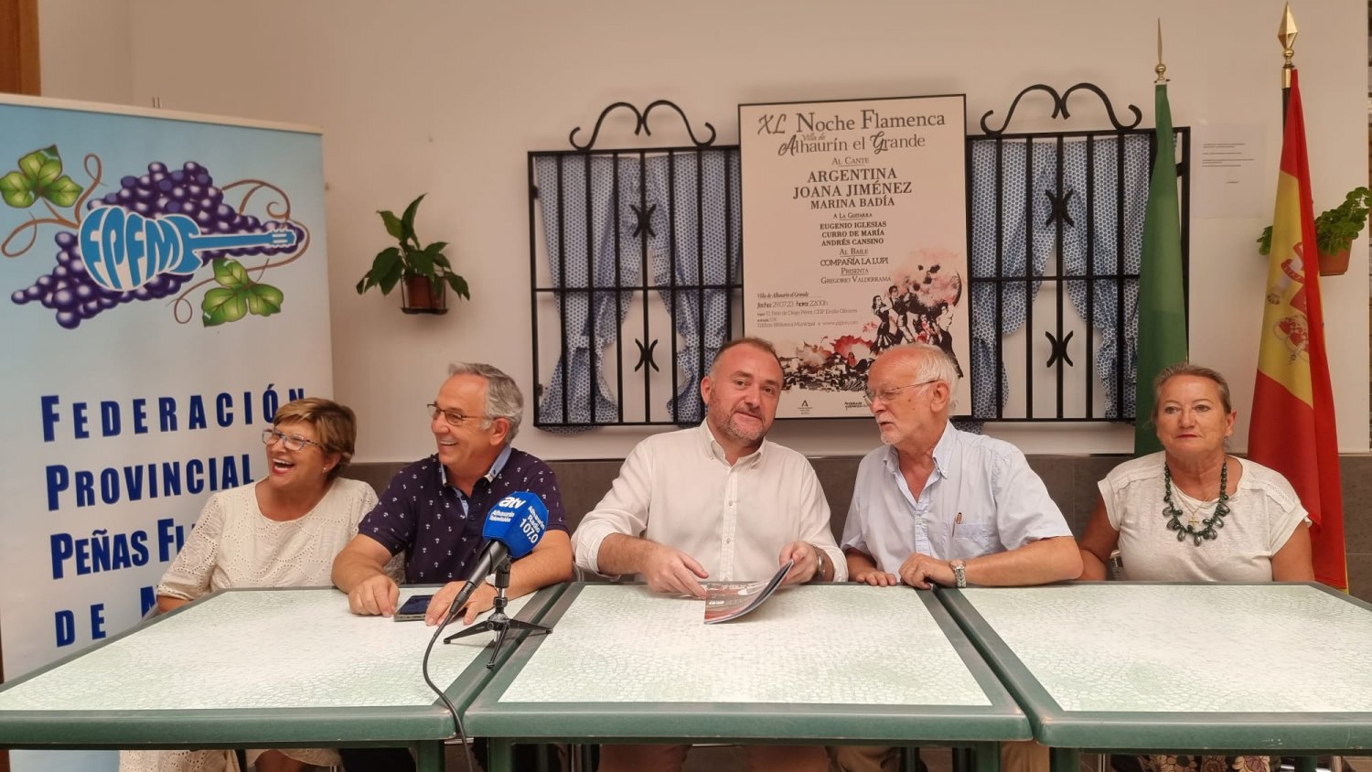 Alhaurín el Grande presenta en Málaga su XL Noche Flamenca como referente de los festivales en la provincia