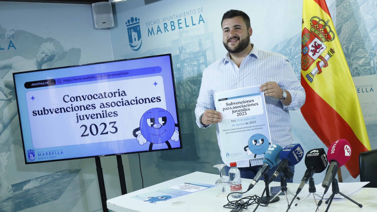El Ayuntamiento de Marbella abre el plazo de presentación de solicitudes de la convocatoria de subvenciones 2023 