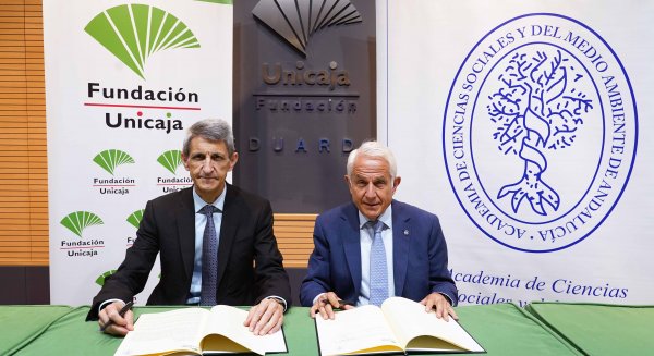 Fundación Bancaria Unicaja y la Academia de Ciencias Sociales y del Medio Ambiente respaldan un año más los Premios Trayectorias Académicas Universitarias