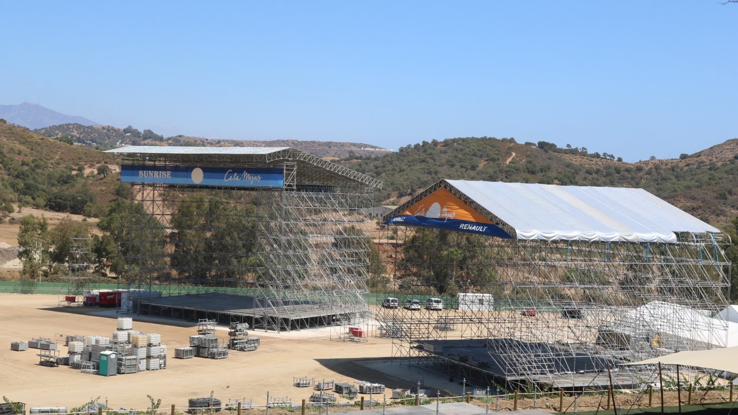 El festival internacional Cala Mijas inicia su cuenta atrás con un amplio dispositivo de movilidad, seguridad y limpieza