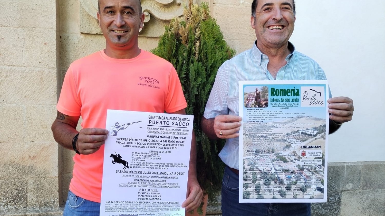 La romería de San Isidro en Puerto Sauco pone fin al calendario de fiestas en las siete pedanías de Ronda