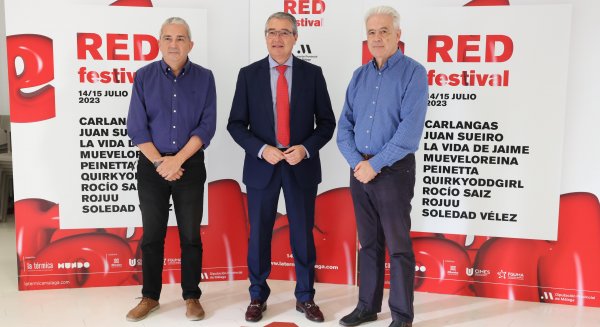 Diputación entrega parte de la recaudación del RED Festival de La Térmica a la investigación contra el cáncer