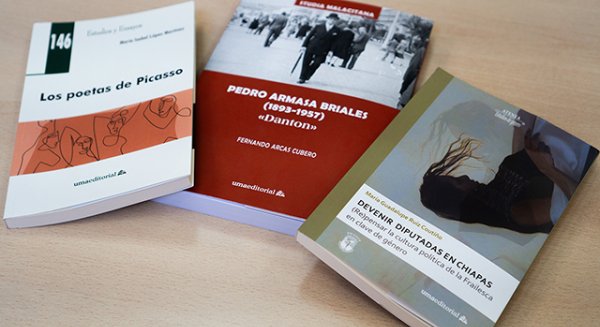 UMA.- Tres colecciones de UMA Editorial obtienen el Sello de Calidad en 'Edición Académica CEA-APQ'
