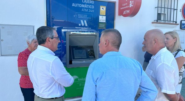Diputación dedica 132.000 euros para la instalación de cajeros automáticos en nueve municipios sin oficinas bancarias