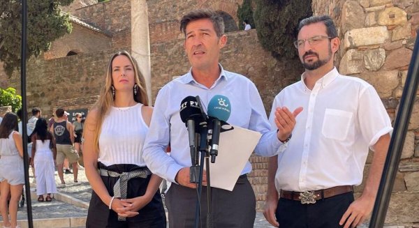 VOX denuncia el estado 'lamentable' de la Alcazaba mientras el PP 'lleva años mirando hacia otro lado'