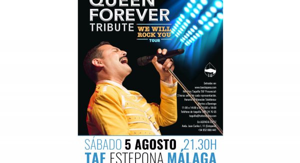 Los exteriores del Auditorio Felipe VI acogerán este sábado ‘Queen Forever Tribute’
