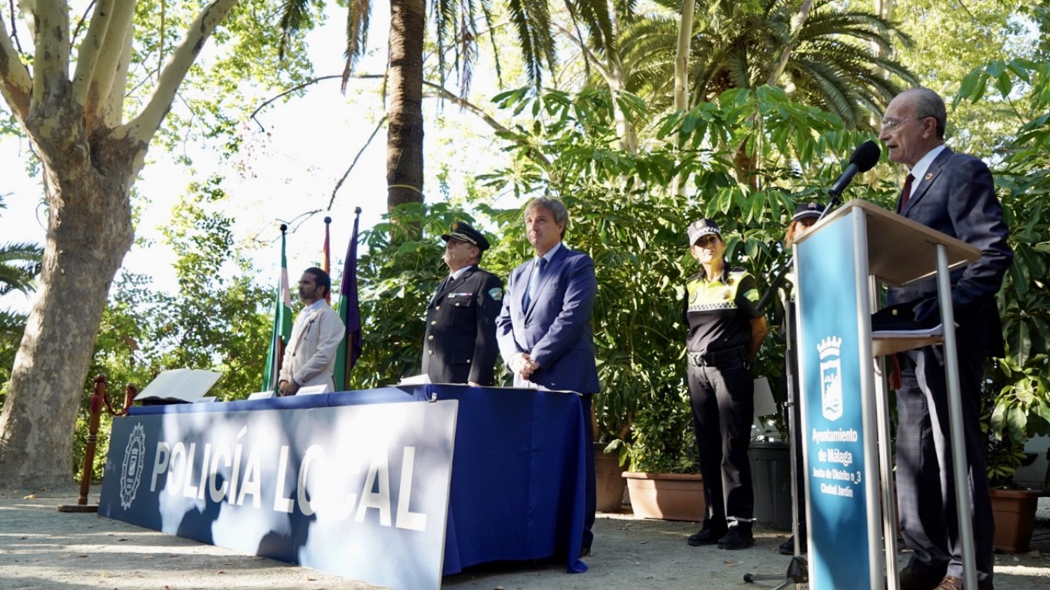 De la Torre preside la toma de posesión de la XVI promoción de la Policía Local de Málaga