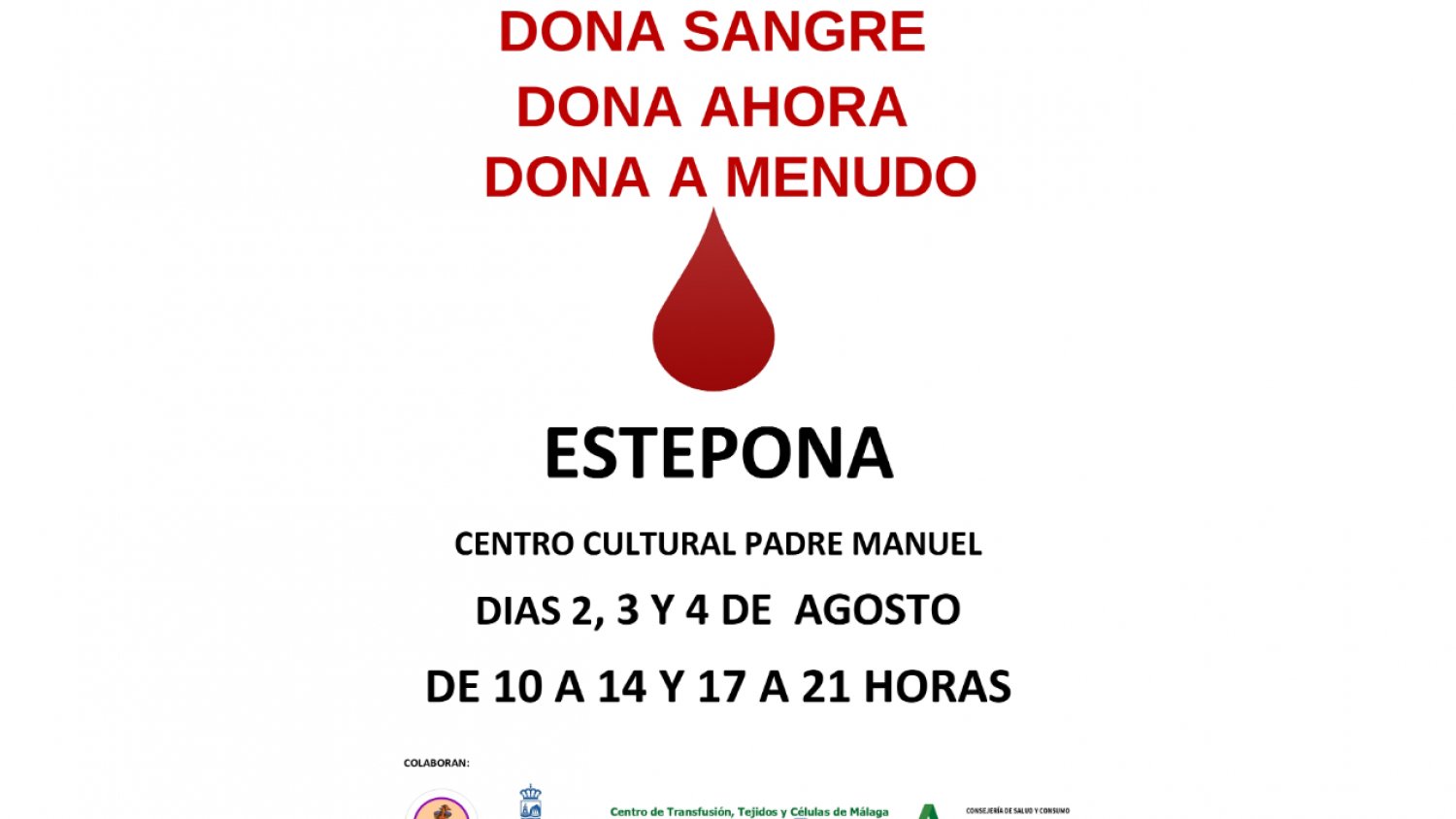 El Ayuntamiento de Estepona y la asociación Frente Bolillón colaboran en una colecta de sangre