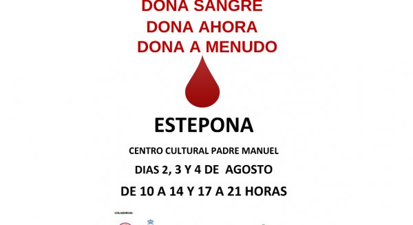 El Ayuntamiento de Estepona y la asociación Frente Bolillón colaboran en una colecta de sangre