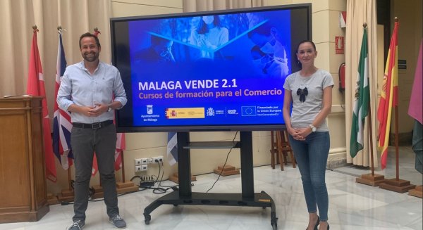 El Ayuntamiento lanza un programa de formación para el comercio en el marco del proyecto 'Málaga Vende 2.1'
