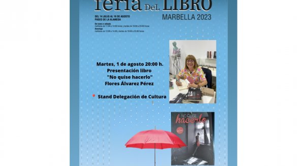 La Feria del Libro de Marbella encara su tercera semana con cuatro presentaciones, dos talleres infantiles y una firma de ejemplares 