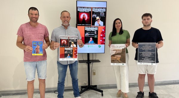 Lagos presenta el cartel y la programación de su Feria con actuaciones y actividades para todos