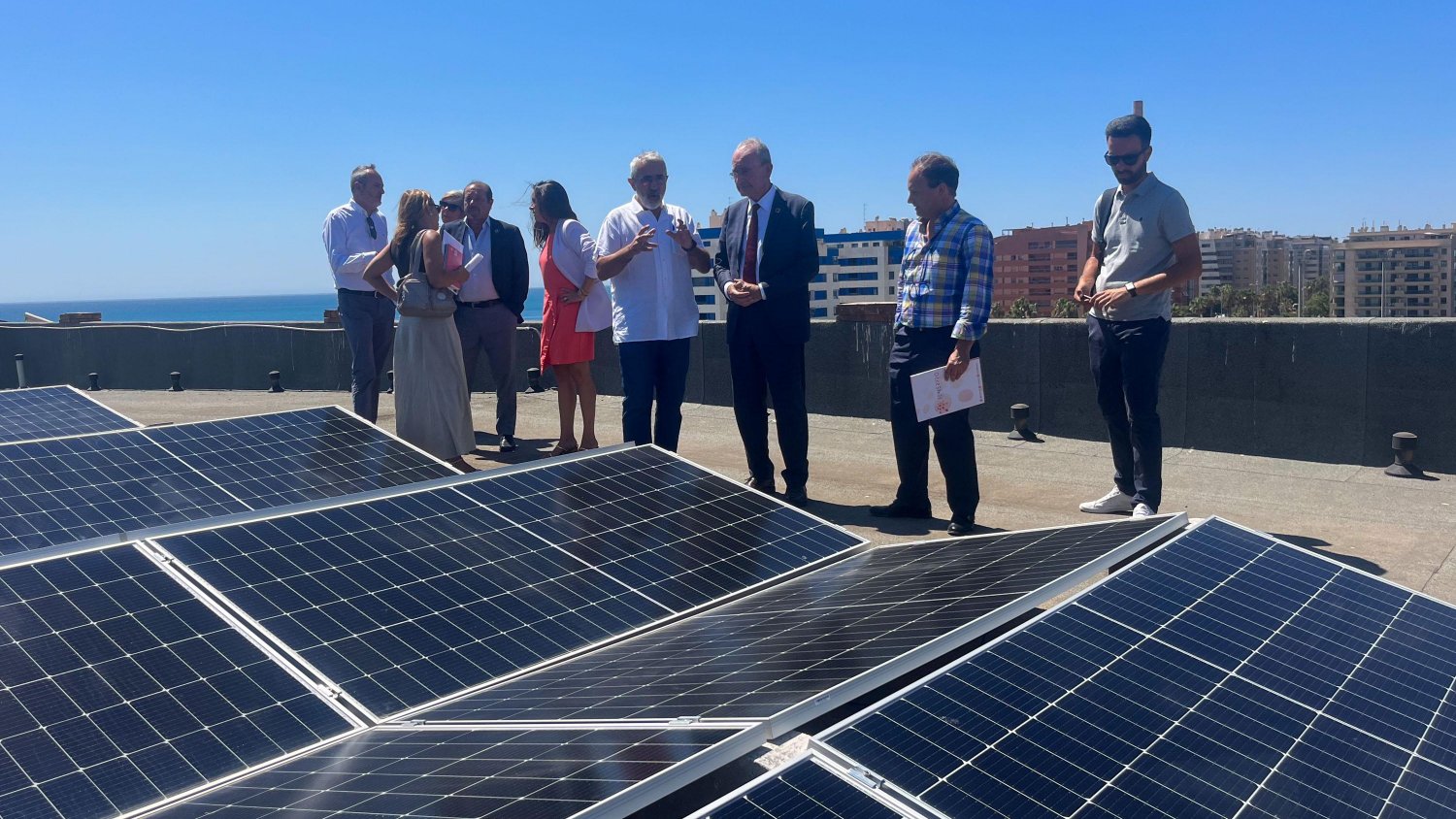 El Ayuntamiento de Málaga alcanza las 57 cubiertas fotovoltaicas