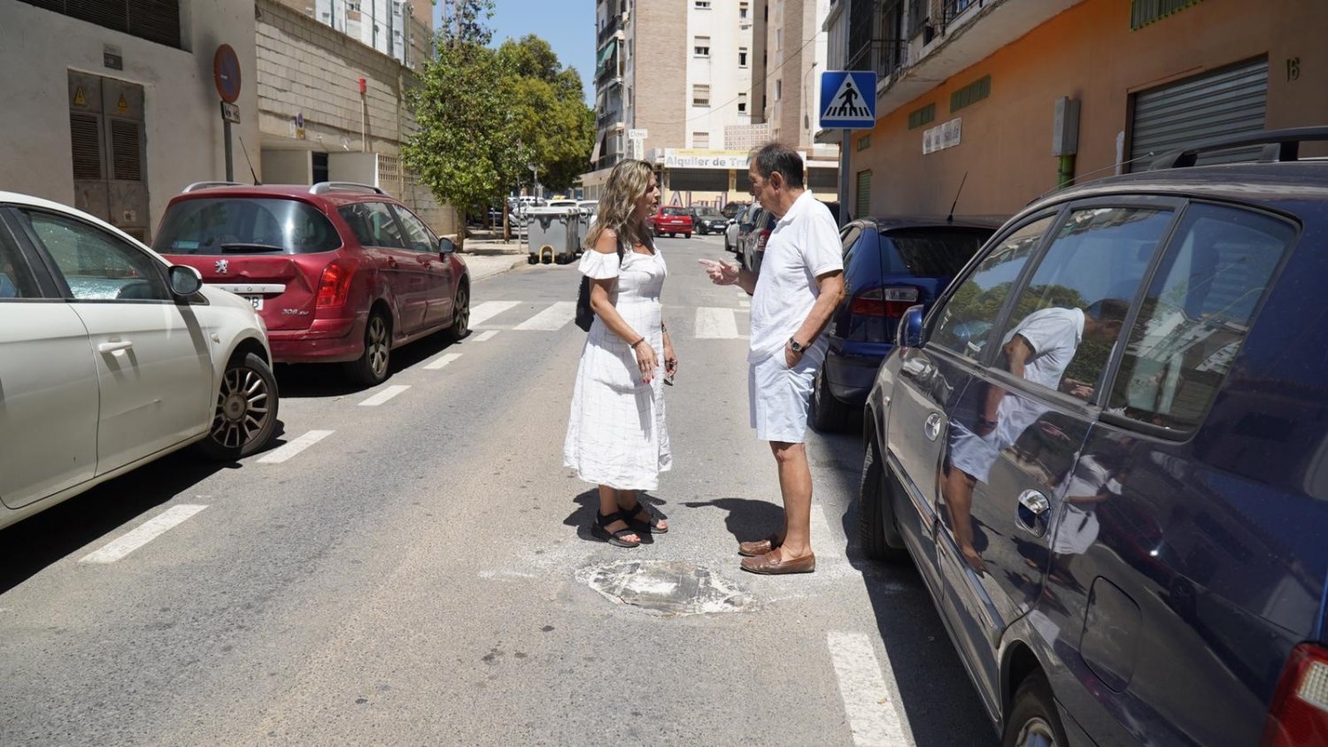 PSOE pide eliminar socavones en Martiricos por el peligro de accidentes