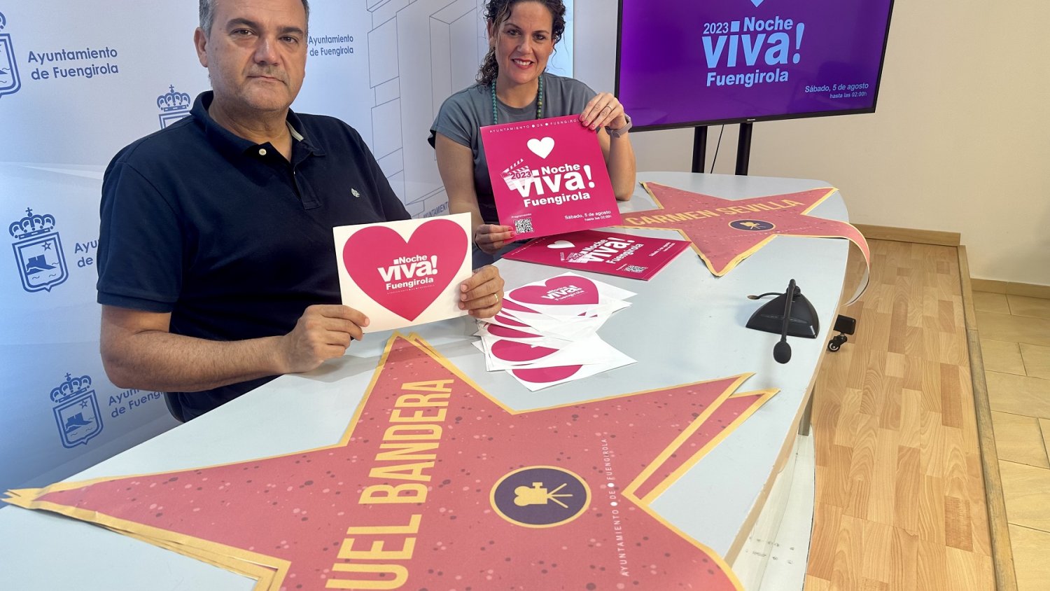 Trece espacios públicos de la ciudad celebran La Noche Viva Fuengirola con el cine español como eje central