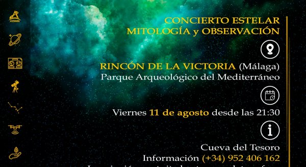 El Parque Arqueológico de Rincón de la Victoria acogerá una jornada gratuita de observación astronómica el 11 de agosto 