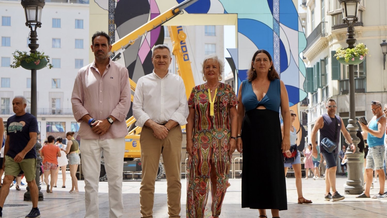 La Feria del Centro estrena portada en Calle Larios