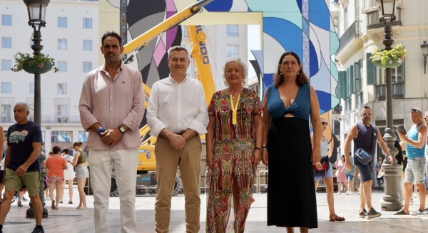 La Feria del Centro estrena portada en Calle Larios
