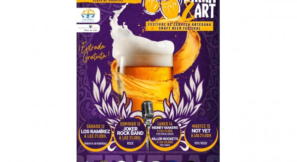 El Festival de la Cerveza Artesana `Birra&Art´ de Rincón de la Victoria se celebrará en la Plaza Al-Ándalus 