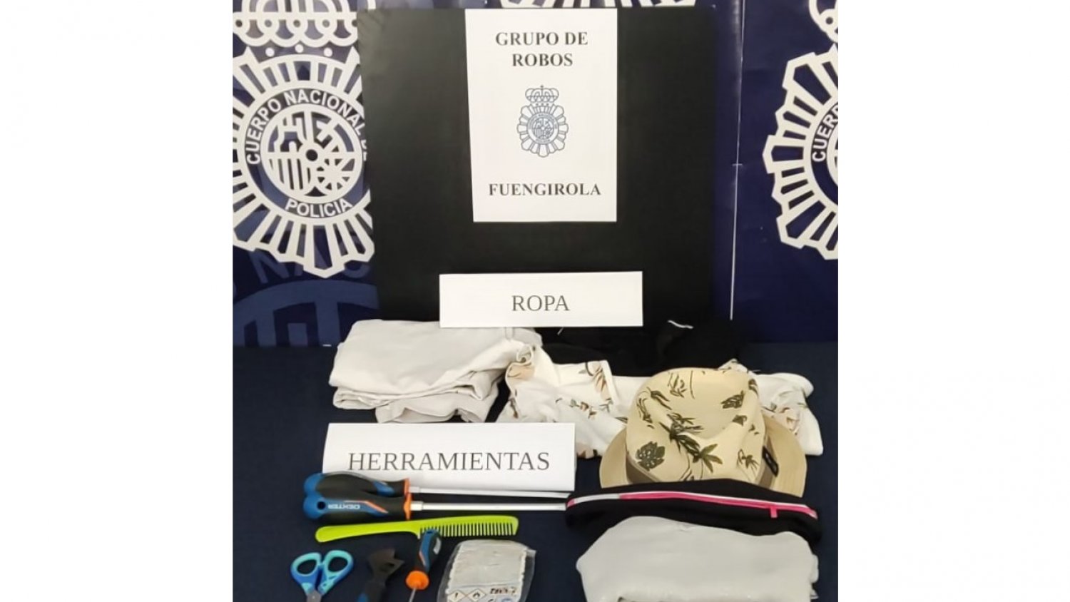 La Policía Nacional detiene en Fuengirola a dos integrantes de una de las redes criminales más activas en robos en domicilios