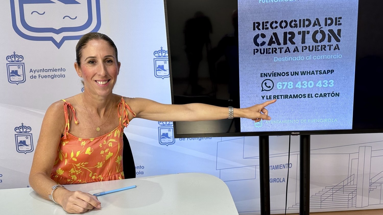 El servicio gratuito de recogida de cartón puerta a puerta realiza 267 actuaciones en junio y julio