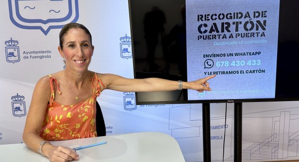 El servicio gratuito de recogida de cartón puerta a puerta realiza 267 actuaciones en junio y julio