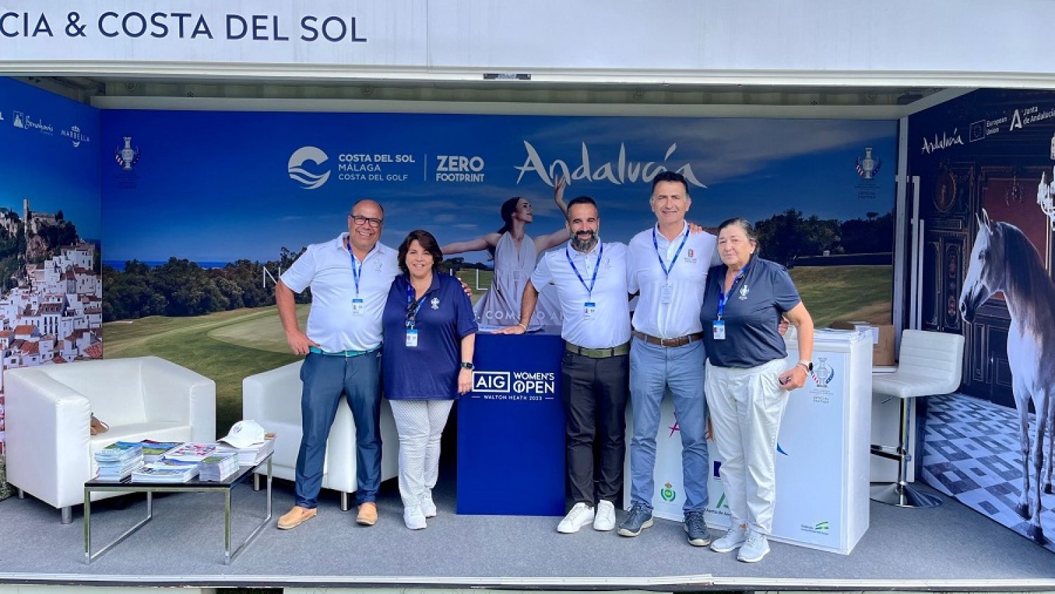 Turismo Costa del Sol patrocina el AIG Women´s Open de Londres para reforzar el posicionamiento de Málaga