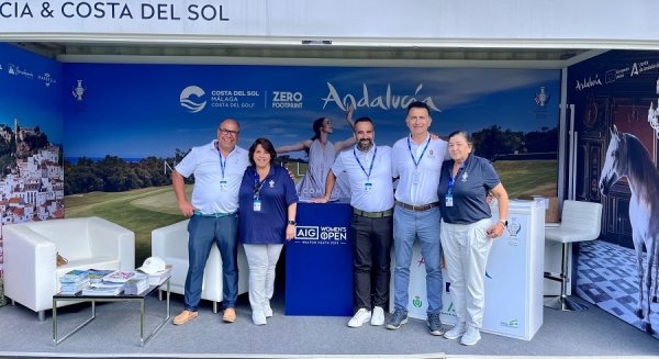 Turismo Costa del Sol patrocina el AIG Women´s Open de Londres para reforzar el posicionamiento de Málaga